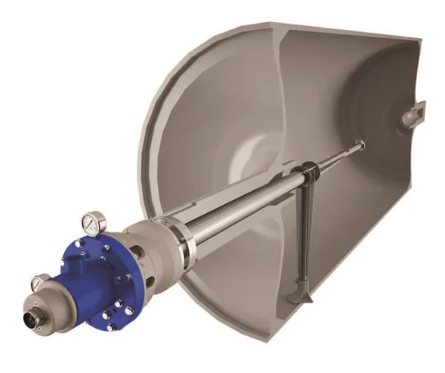Duoflow rotary joint for cooling