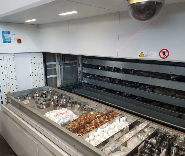 Pezzi di ricambio ordinati
